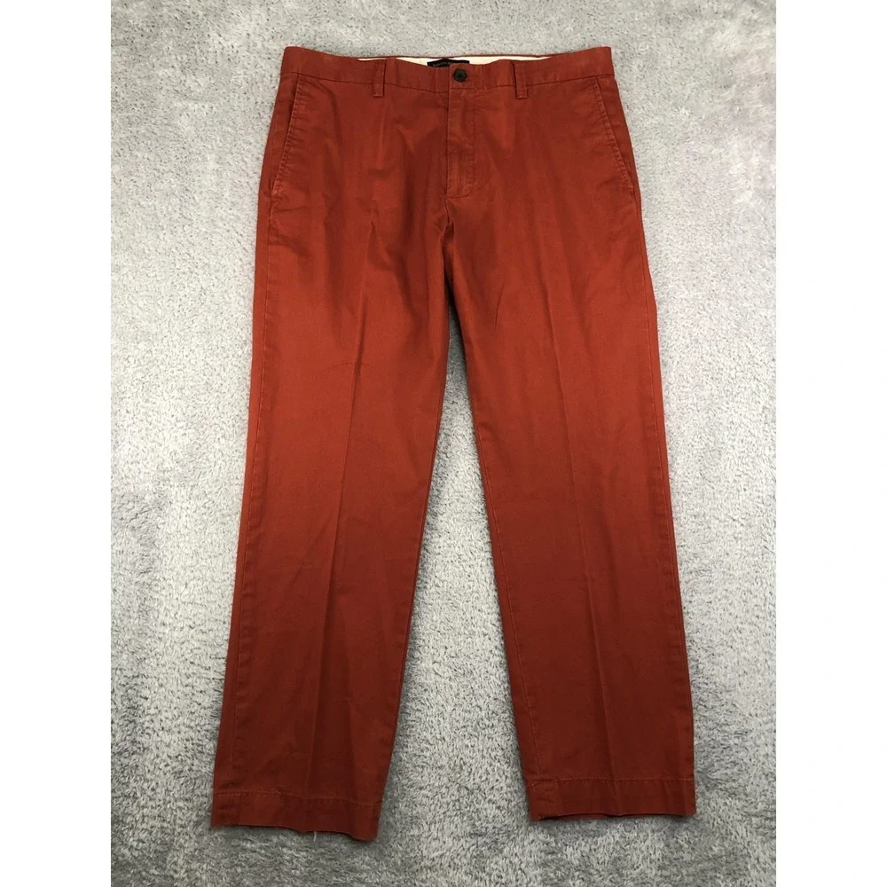 Banana Republic Pants Men's 36x28 (Tag 35) Red Emerson Chino Straight